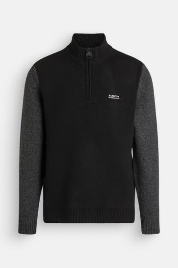 BARBOUR INTERNATIONAL Strick-Troyer zweifarbig