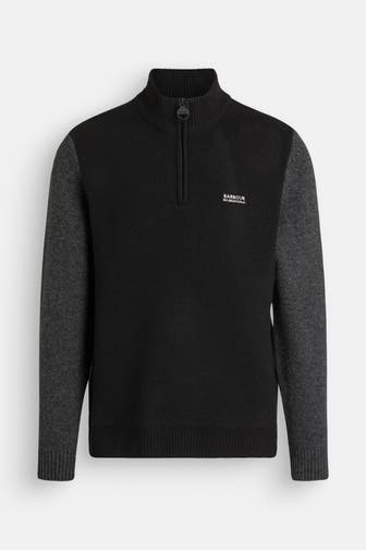 BARBOUR INTERNATIONAL Strick-Troyer zweifarbig