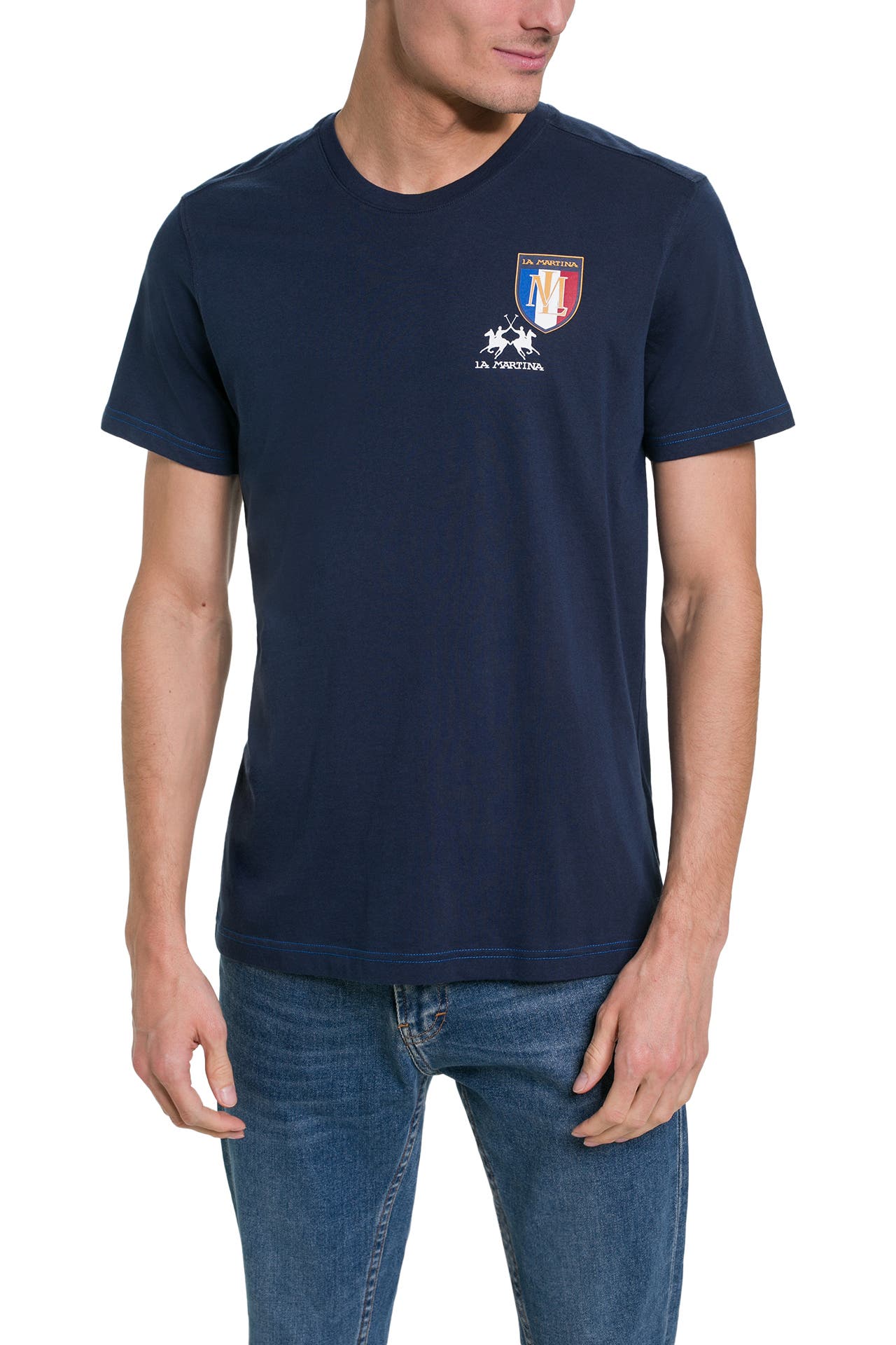 LA MARTINA T-Shirt navy, Bild 1