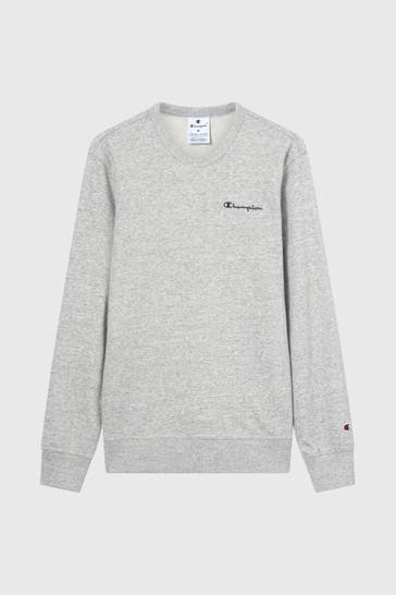 CHAMPION Sweatshirt hellgrau