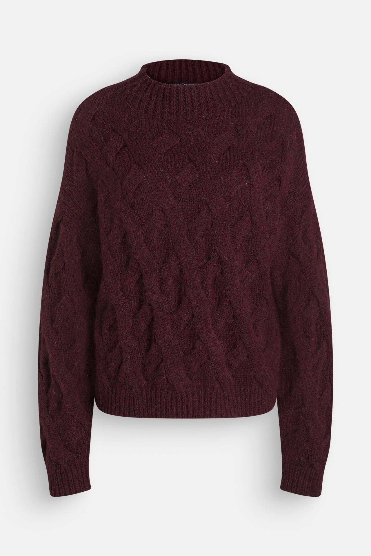 LUISA CERANO Strickpullover bordeaux, Bild 1