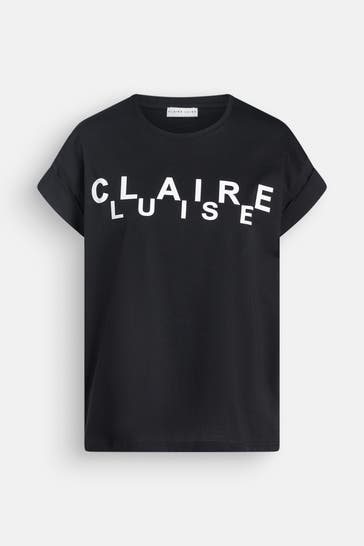CLAIRE LUISE T-Shirt schwarz