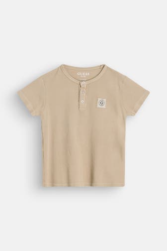 GUESS T-Shirt hellbraun