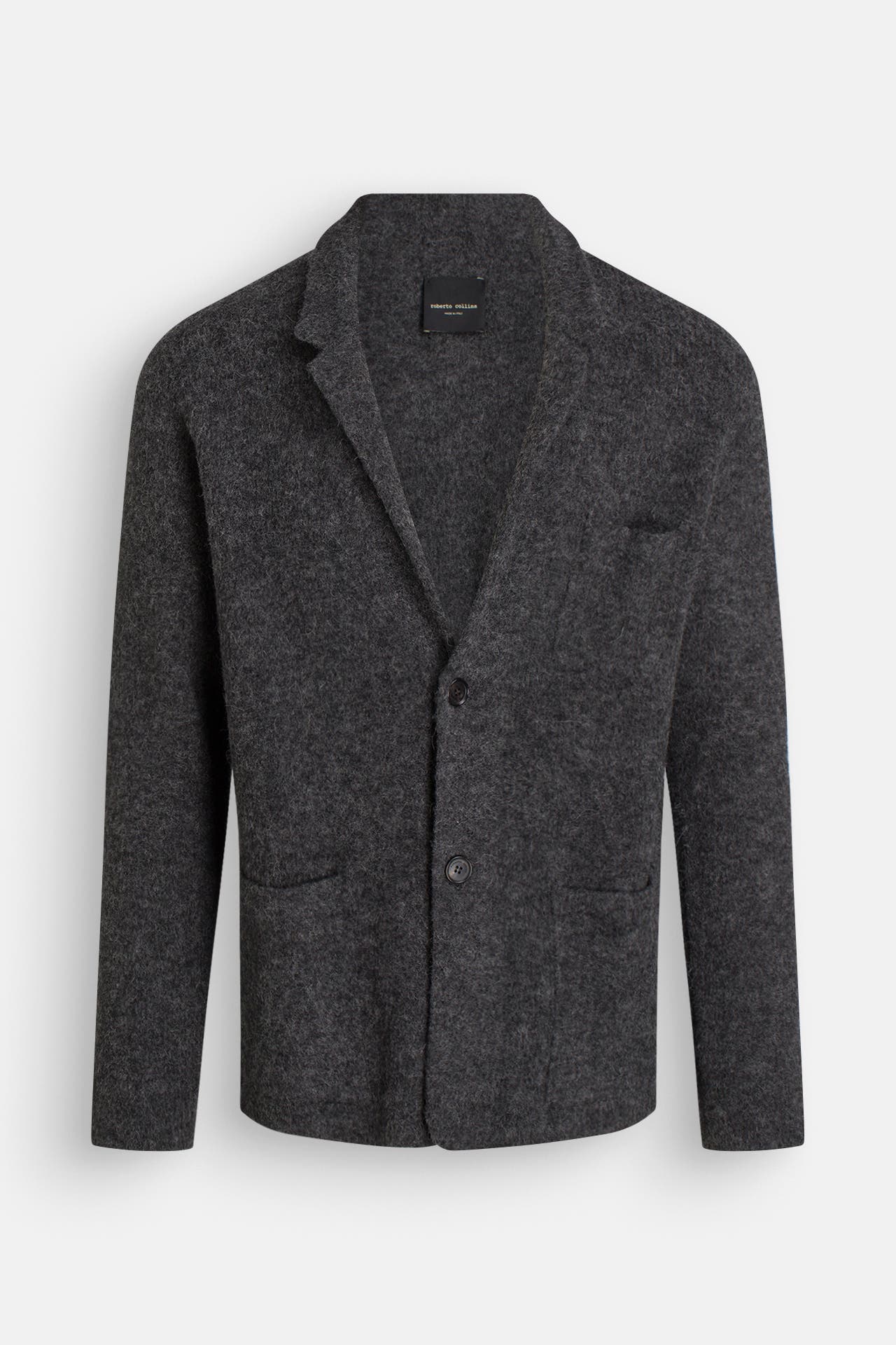 ROBERTO COLLINA Strickjacke dunkelgrau, Bild 1