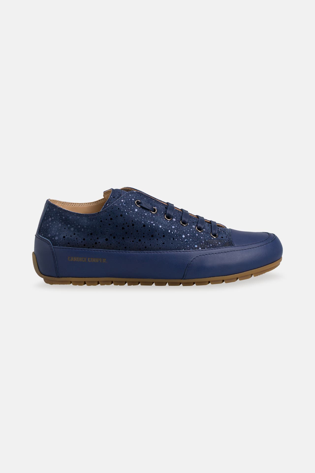 CANDICE COOPER Leder-Sneaker 'Rock' gemustert, Bild 1