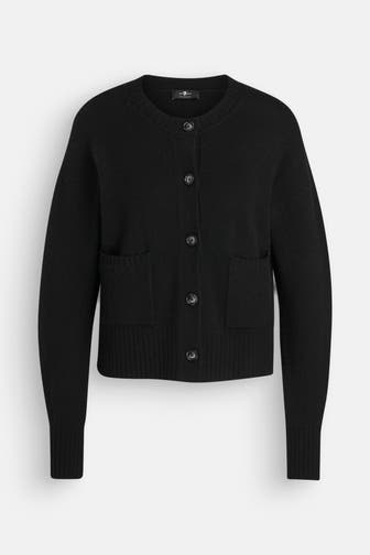 7 FOR ALL MANKIND Strickjacke schwarz