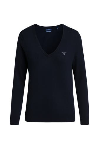 GANT Strickpullover dunkelblau