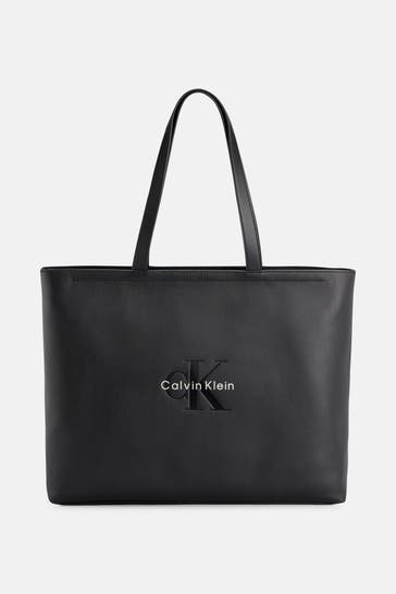 CALVIN KLEIN Shopper schwarz