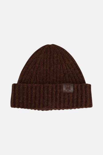 TOMMY HILFIGER Mütze dunkelbraun