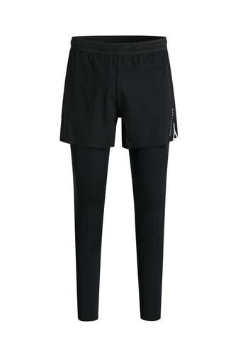 SUPERDRY Funktionshose schwarz