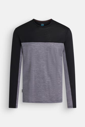ICEBREAKER Longsleeve 'Sphere' zweifarbig