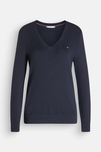 TOMMY HILFIGER Strickpullover navy
