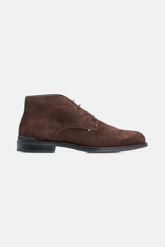 TOMMY HILFIGER Lederschnürer 'Bastien' dunkelbraun