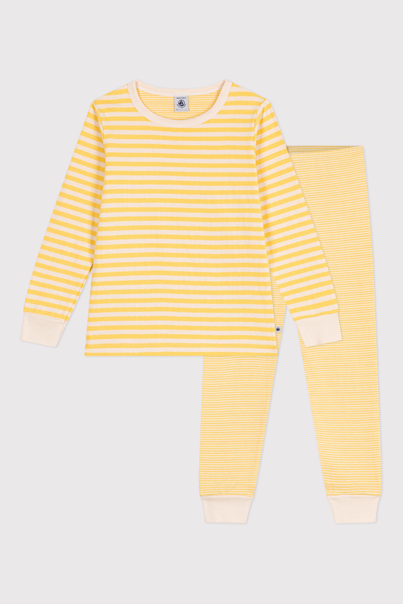 PETIT BATEAU Pyjama gestreift, Bild 1