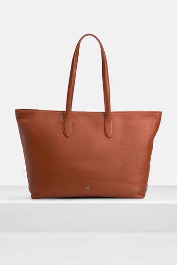 AIGNER Schultertasche 'Elea' cognac