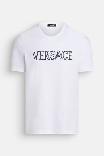 VERSACE T-Shirt weiß