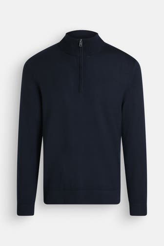 BOSS Strick-Troyer 'Birger' nachtblau