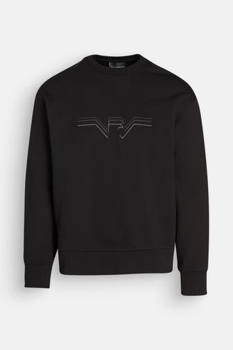 EMPORIO ARMANI Sweatshirt schwarz