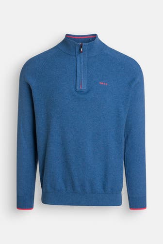 NEW ZEALAND AUCKLAND Strickpullover 'Ralph' azurblau