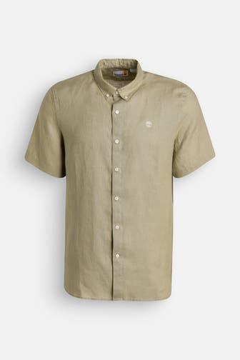 TIMBERLAND Kurzarmhemd beige