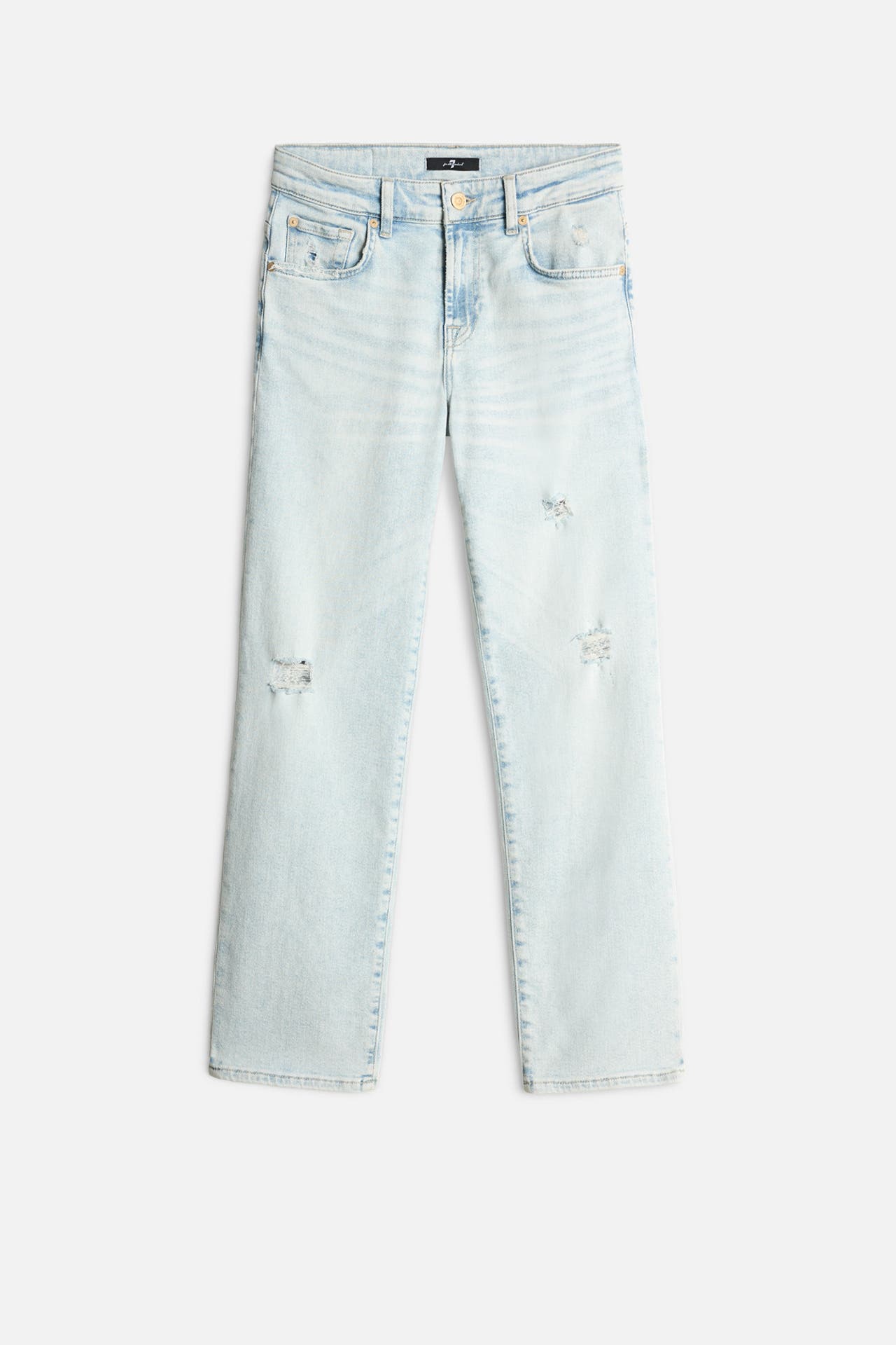 7 FOR ALL MANKIND Jeans 'Calie' straight ankle, Bild 1