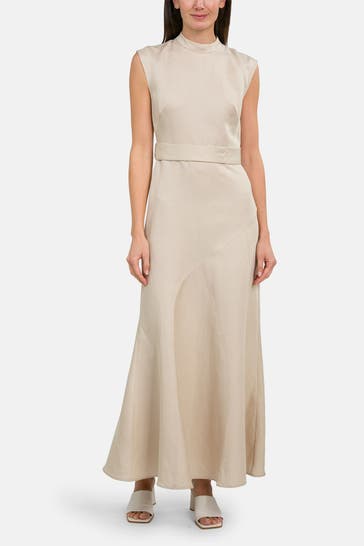 IVY OAK Maxikleid creme