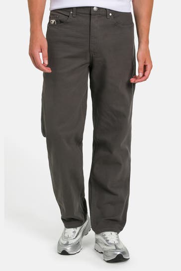 KARL KANI Jeans anthrazit straight