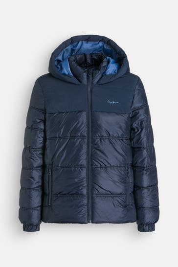 PEPE JEANS Steppjacke 'Odonis' dunkelblau