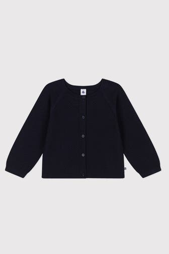 PETIT BATEAU Strickjacke nachtblau