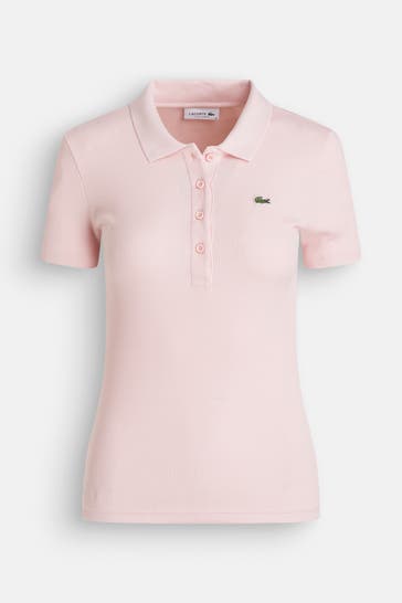 LACOSTE Polo-Shirt hellrosa