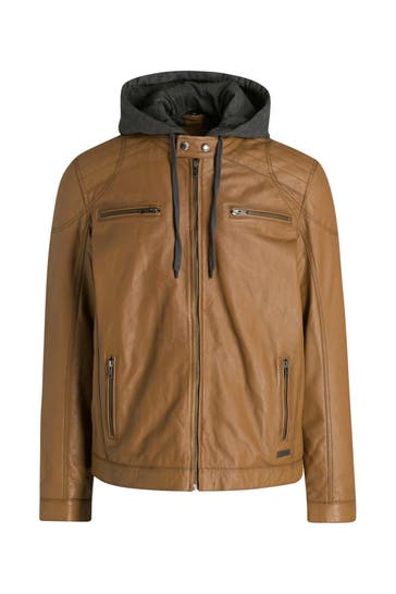 MUSTANG Lederjacke 'Foster'