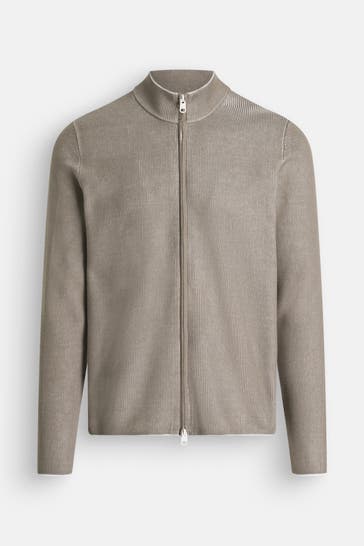 CINQUE Strickjacke 'Cinupio' grüngrau