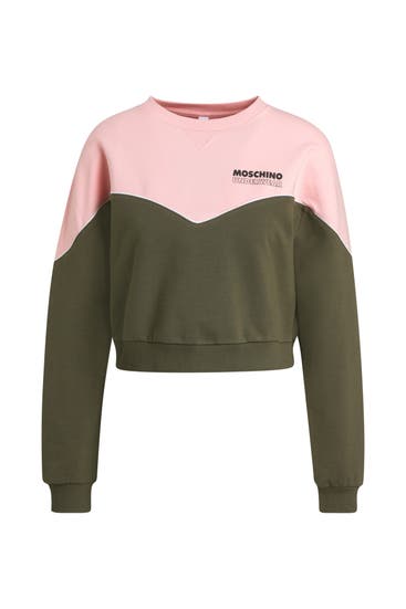 MOSCHINO - Sweatshirt zweifarbig