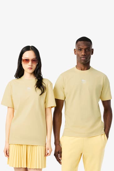 LACOSTE T-Shirt gelb