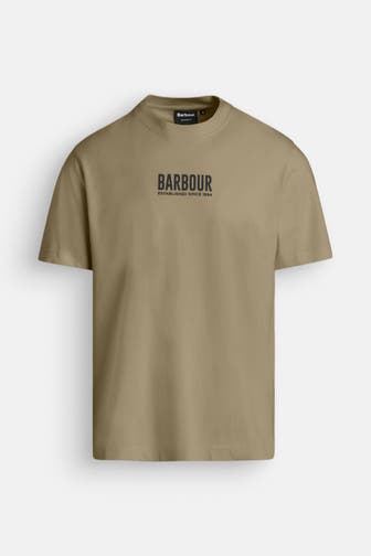 BARBOUR T-Shirt 'Morden' graugrün