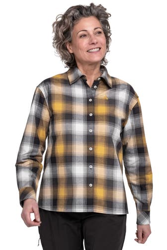SCHÖFFEL Blusenshirt kariert