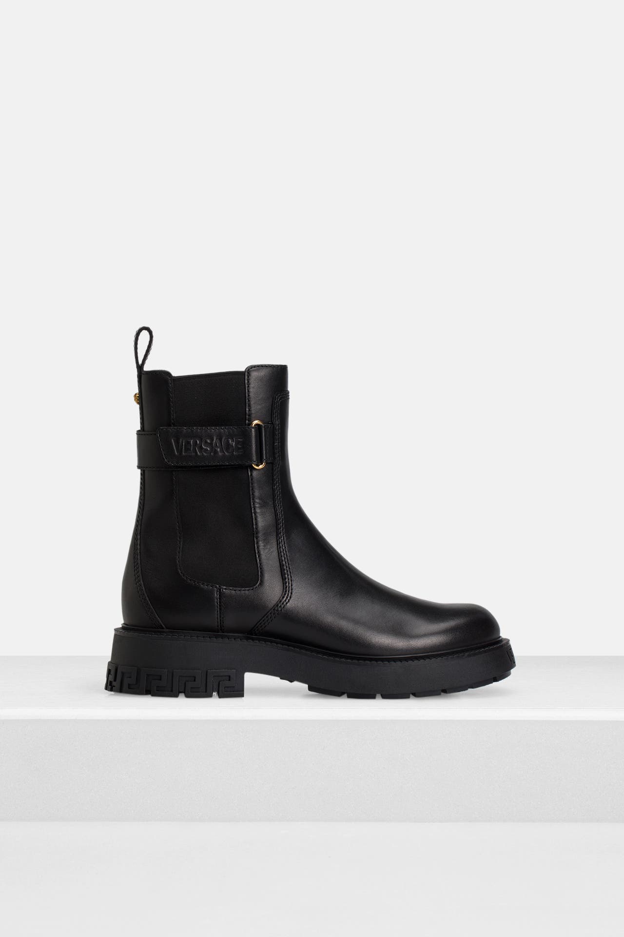 VERSACE Chelsea-Boots schwarz, Bild 1