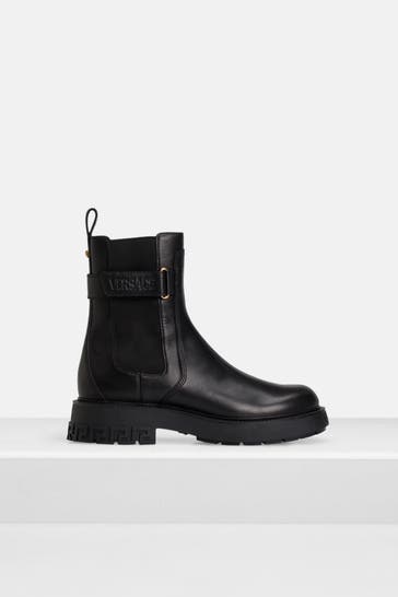 VERSACE Chelsea-Boots schwarz