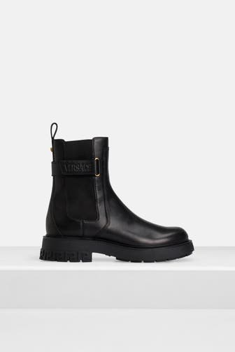VERSACE Chelsea-Boots schwarz