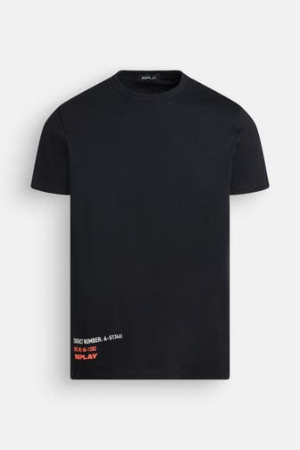 REPLAY T-Shirt schwarz