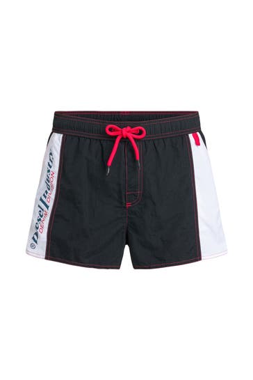 DIESEL Badeshorts schwarz