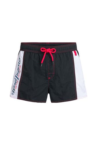 DIESEL Badeshorts schwarz