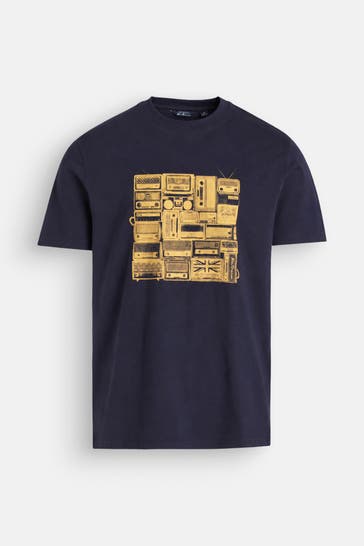 BEN SHERMAN T-Shirt dunkelblau