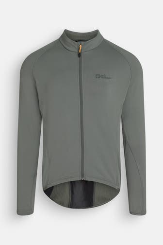 JACK WOLFSKIN Fahrradjacke grau