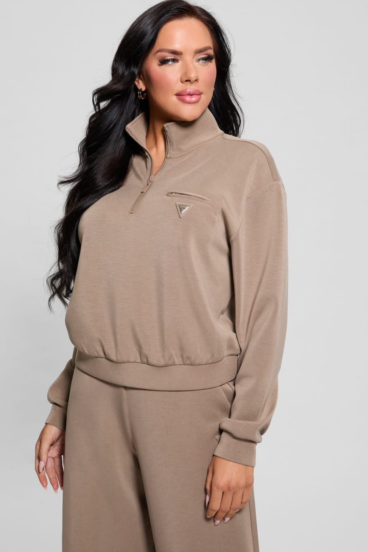 GUESS Sweat-Troyer hellbraun, Bild 1
