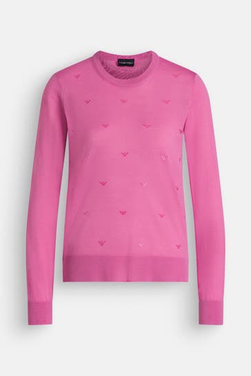 EMPORIO ARMANI Strickpullover pink