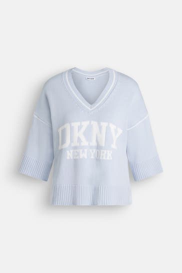 DKNY Strickpullover hellblau