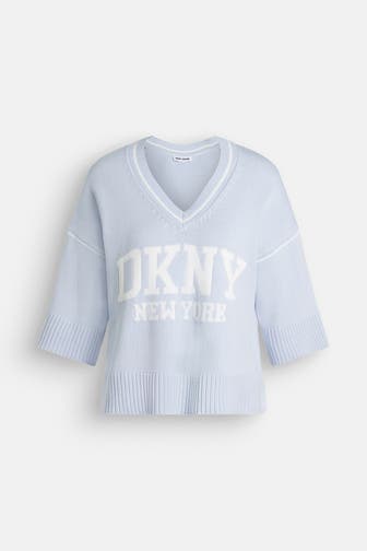 DKNY Strickpullover hellblau