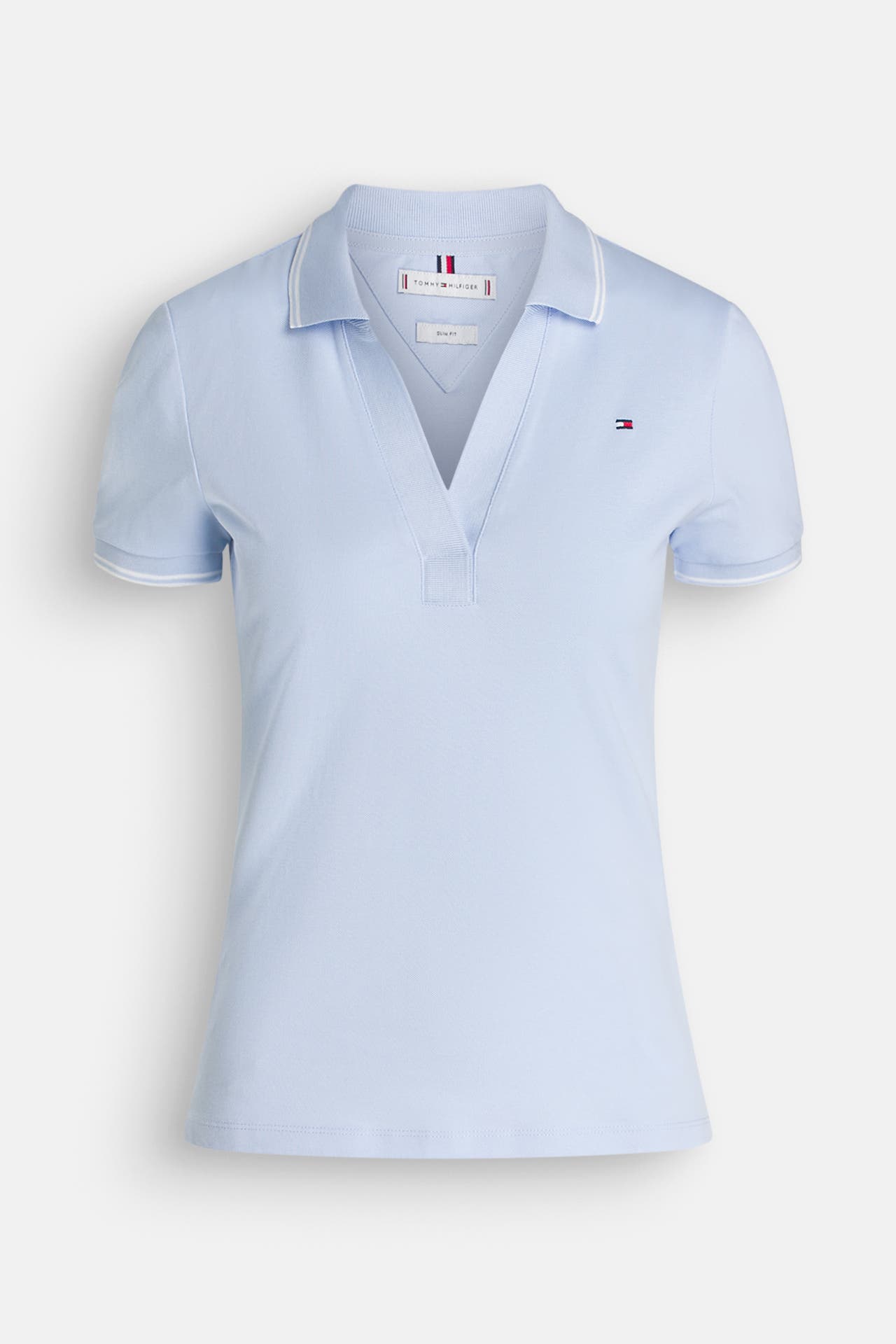 TOMMY HILFIGER Polo-Shirt hellblau, Bild 1
