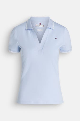 TOMMY HILFIGER Polo-Shirt hellblau